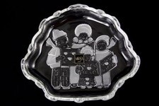 Plat À Bonbons En Verre Mikasa Christmas Carolers 8,25"