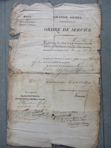 Très rare ordre - ordre, de