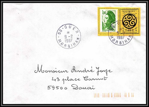 71470 porte timbre lettre