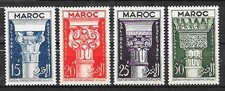 N°315** à 318** TIMBRE MAROC