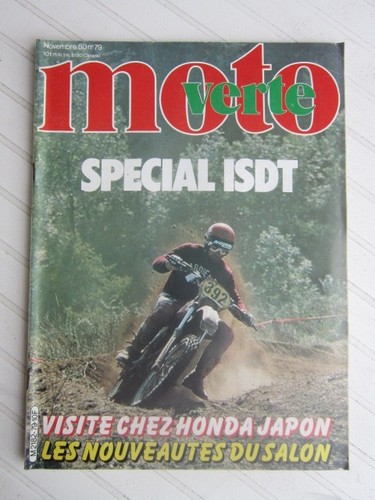 Moto verte spécial - n°,
