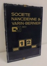 Calendrier perpétuel Banque SNVB Nancéienne & Varin-BERNIER GERRER Mulhouse CIC