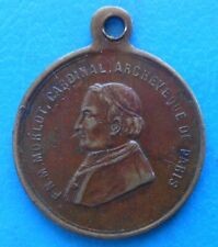 Paris Langres , Morlot archevêque de Paris , mort le 28 Décembre 1862 23mm