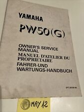 Yamaha PW50 ( G ) 3PT 1995 PW 50 manuel revue technique moto atelier 50PW