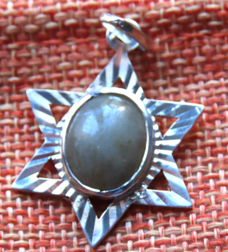 Pendentif étoile david - pendentif,