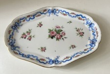 Beau plateau porcelaine décor