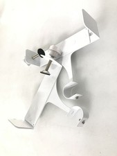 Support de tringle à rideau - support de rideau sans perçage blanc, lot de 2