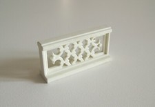 PLAYMOBIL (H419) PRINCESSES - Rambarde Blanche Droite 6cm Palais 3019 4250 