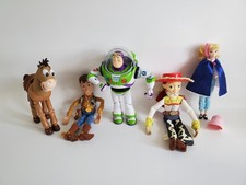 Lot XL Toy Story Figurines Parlantes Buzz Woody Jessie Bergère Pile Poil - BE