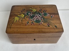 Ancienne boîte à bijoux bois