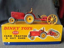 DINKY TOYS TRACTEUR ET RATEAU