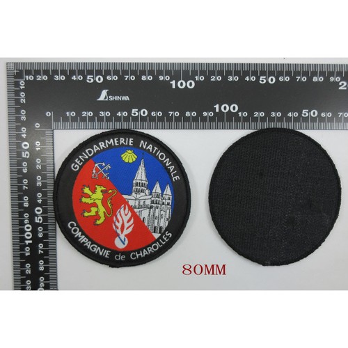 Ecussons gendarmerie charolles - ecussons,