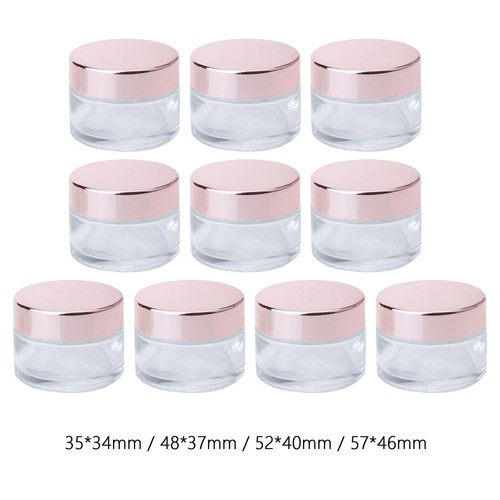 10pcs pot crème verre - 10pcs, de