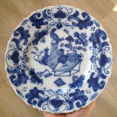 Belle assiette faience - belle,