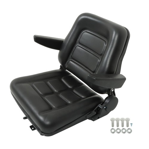 Fold down forklift tractor - down,