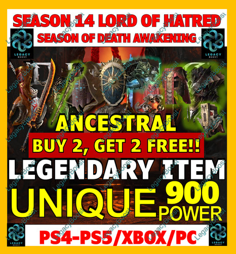 Diablo iv all uniques - iv✨all,