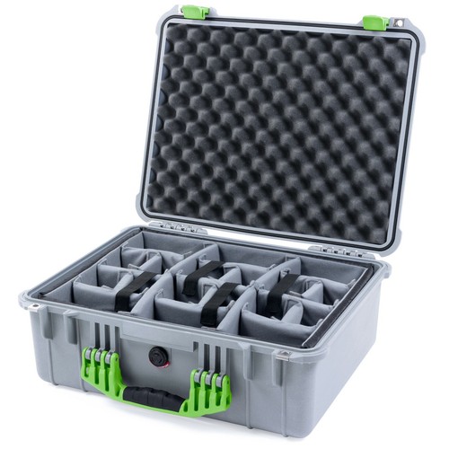 Pelican silver lime green - &,