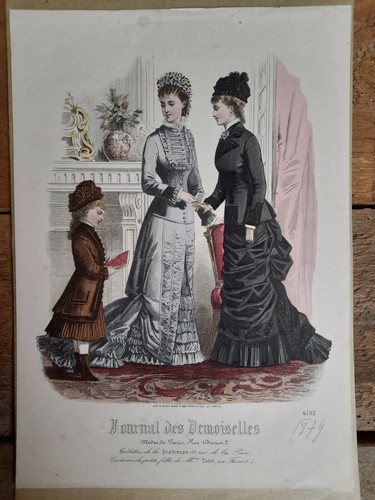 Lithographie ancienne 1879 - lithographie,