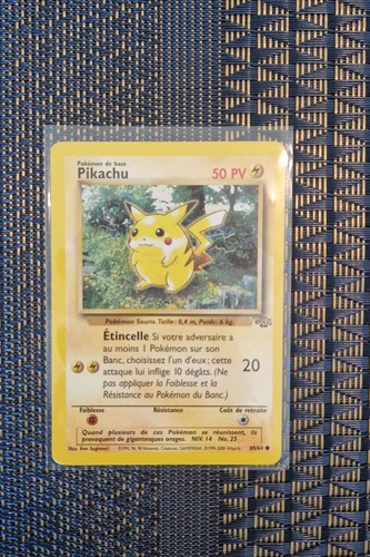 Pikachu pokemon card - pikachu,