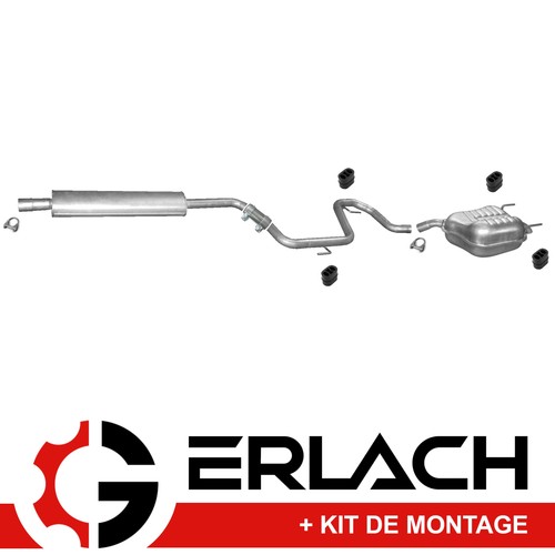 Echappement silencieux pour