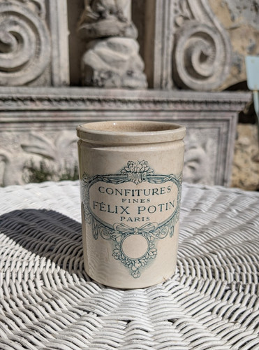 Ancien pot confiture - ancien,