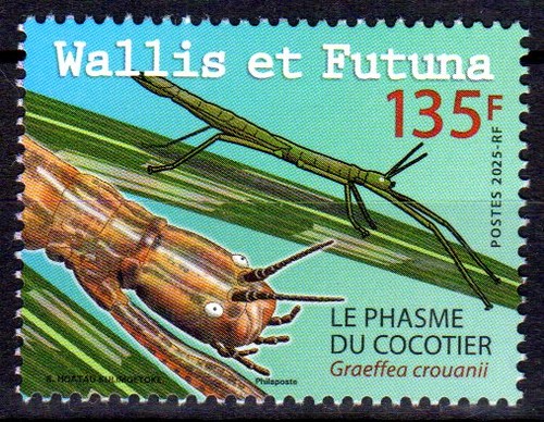 Timbre wallis futuna 2025 - timbre,