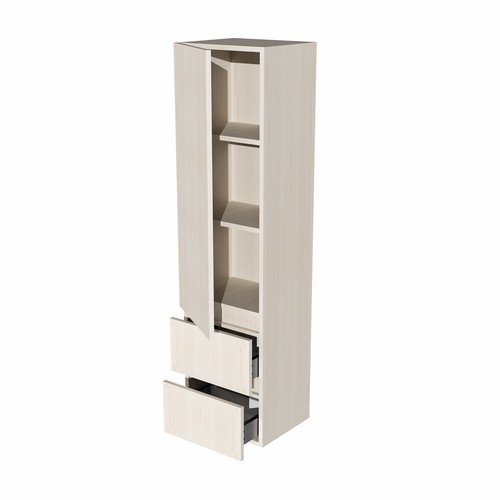 Armoire paris 155 noyer - cm, en