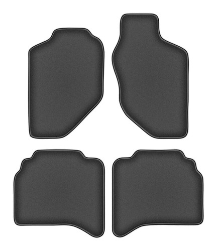 Jeu tapis velours graphite - de,