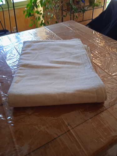 Ancien drap chanvre - drap, en