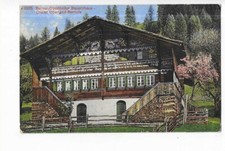 SUISSE  CHALET OBERLAND BERNOIS