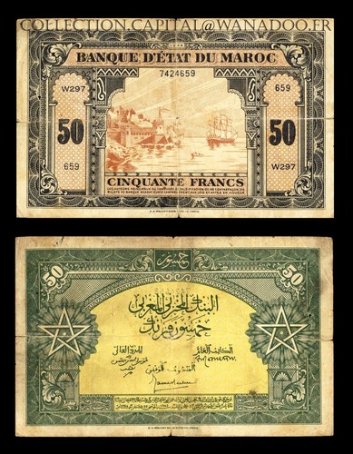 Etat maroc francs - 50,