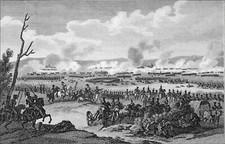 NAPOLÉON 1er - BATAILLE de WAGRAM - Gravure du 19e siècle