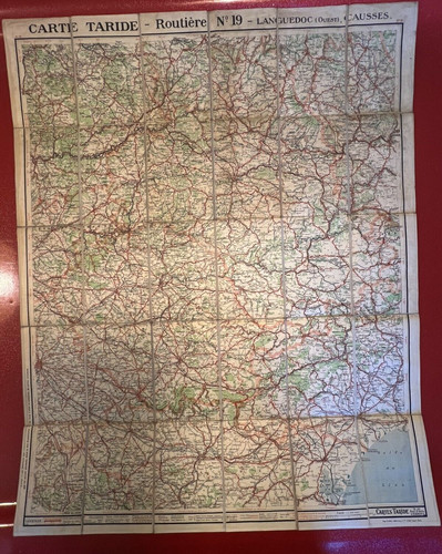 Carte taride toilee - taride, 19