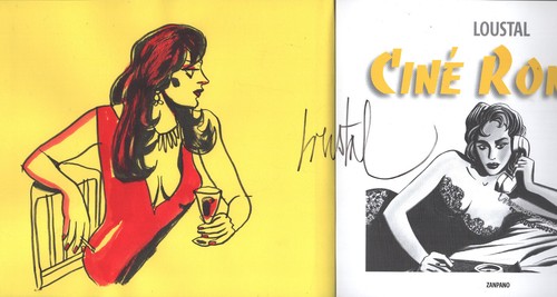 Cine roman avec une dedicace - une,