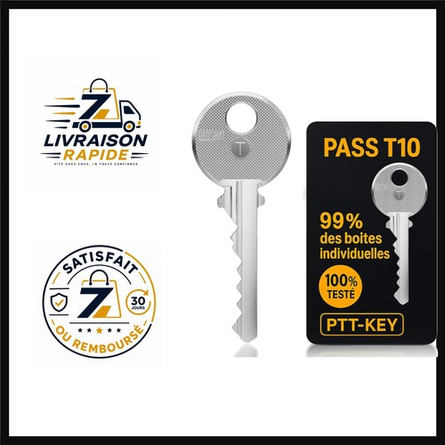 Pass ptt t10 clé - t10,