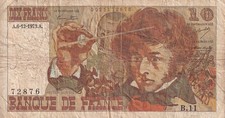 France 10 Francs - Berlioz -