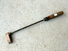 (n°18) OLD TOOL / outil ancien, fer à souder tête en cuivre 