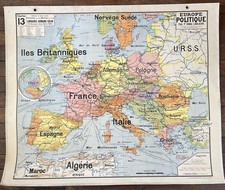 Ancienne carte scolaire - 🌍,