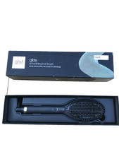 ghd Glide Professional Hot Brush Noir Coiffure Céramique Lissante Styler
