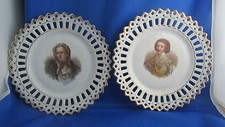 2 ancienne assiette decorative