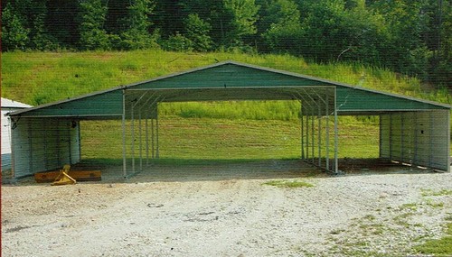 42x26 all steel carport - 42x26, all-steel