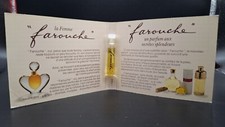 Rare Miniature Tube Carte Nina Ricci Farouche