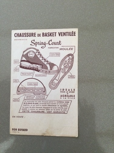 Buvard basket spring court - -, spring-court