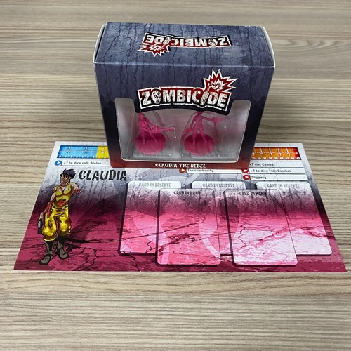 Zombicide claudia rebelle - zombicide, la