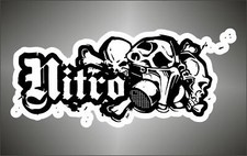 autocollant NITRO decal hard