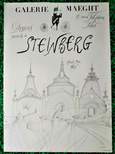 Steinberg saul affiche - steinberg,