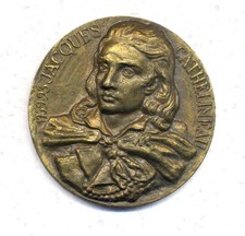Rare médaille en bronze Jacques Cathelineau général Vendéen, Dieu et Roi- Utriqu