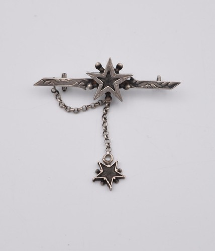 Ancienne broche argent - argent, et