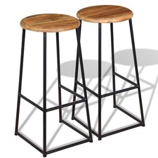 Lot de 2 Tabourets de Bar