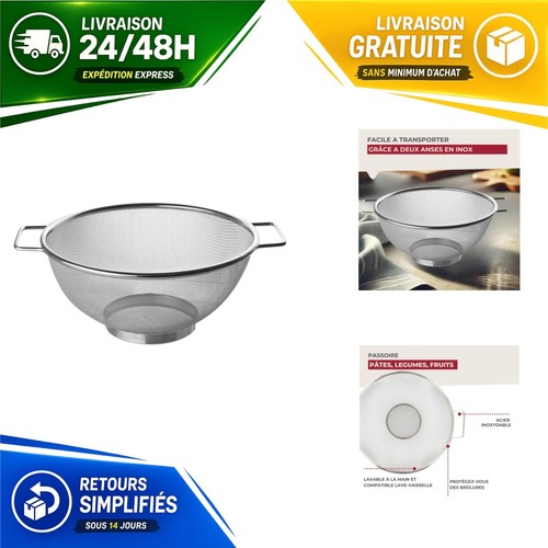 Fackelmann passoire tamis inox - tamis,